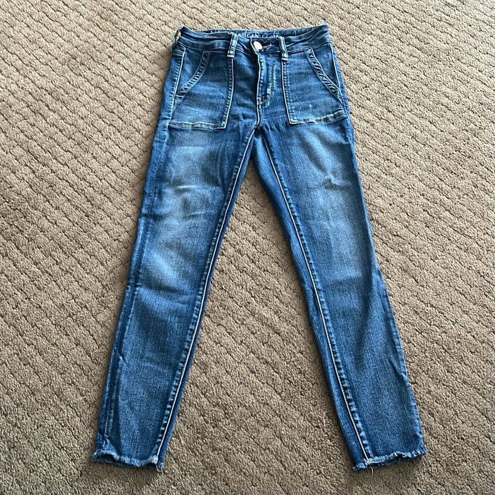 American Eagle High Rise Skinny Jeans